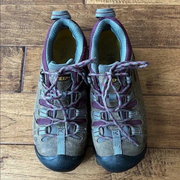 Keen Detroit XT Waterproof Steel Toe Work Boots Brown Leather Womens Size 7.5 - Picture 8 of 10